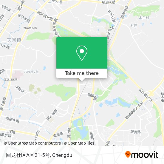 回龙社区A区21-5号 map