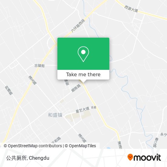 公共厕所 map