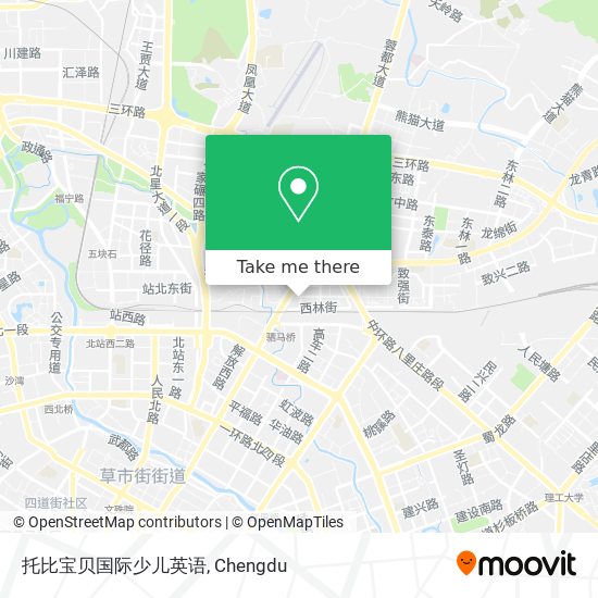 托比宝贝国际少儿英语 map