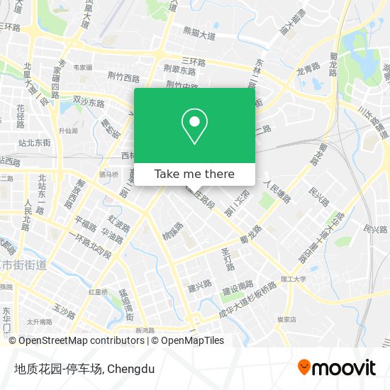 地质花园-停车场 map