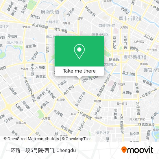 一环路一段5号院-西门 map