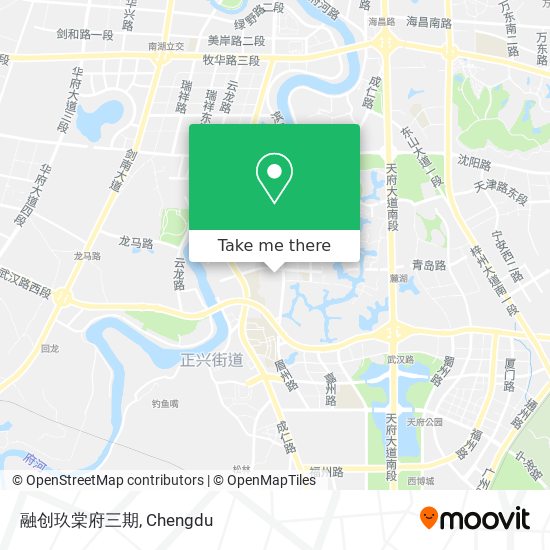 融创玖棠府三期 map