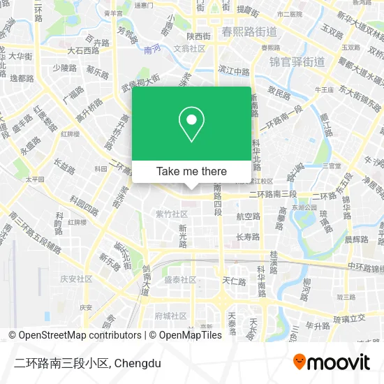 二环路南三段小区 map