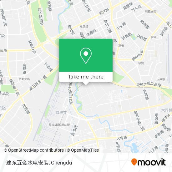 建东五金水电安装 map
