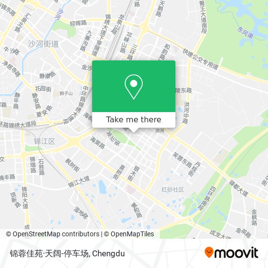 锦蓉佳苑·天阔-停车场 map