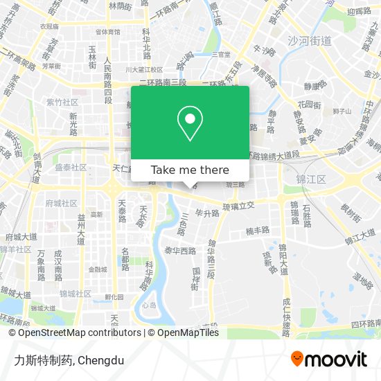 力斯特制药 map