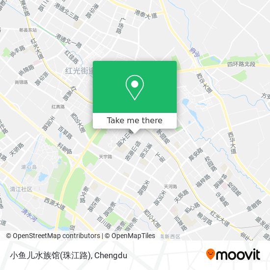 小鱼儿水族馆(珠江路) map