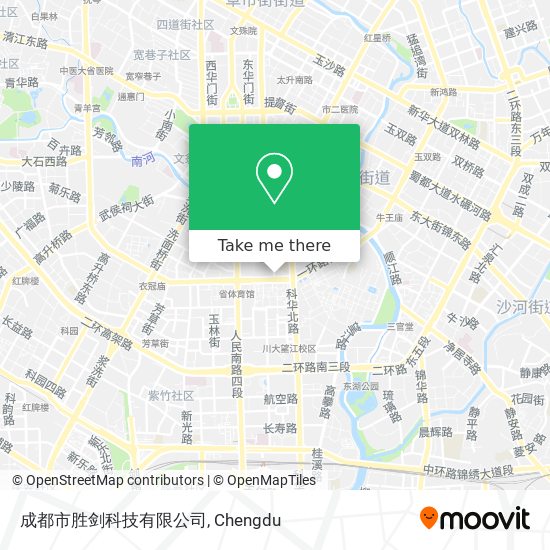成都市胜剑科技有限公司 map