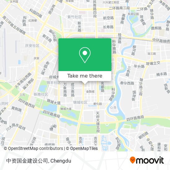 中资国金建设公司 map