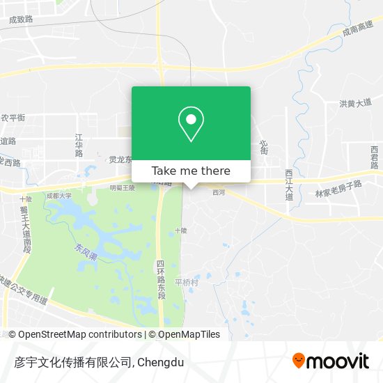 彦宇文化传播有限公司 map
