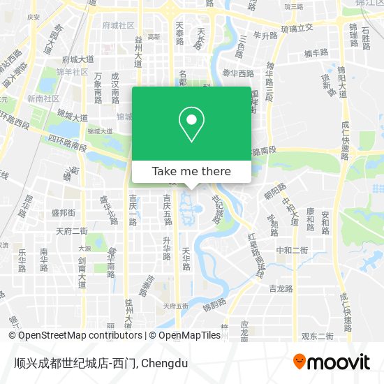 顺兴成都世纪城店-西门 map