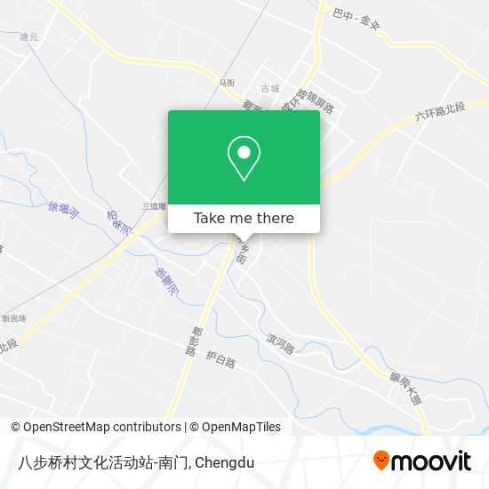 八步桥村文化活动站-南门 map