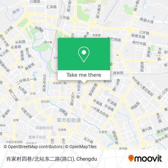 肖家村四巷/北站东二路(路口) map