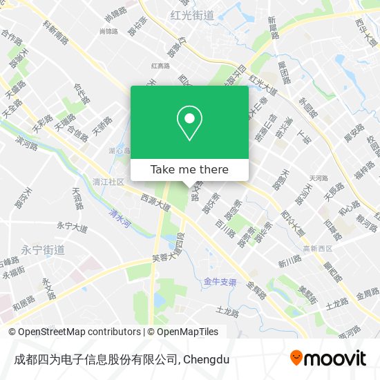 成都四为电子信息股份有限公司 map