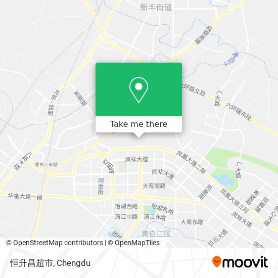 恒升昌超市 map