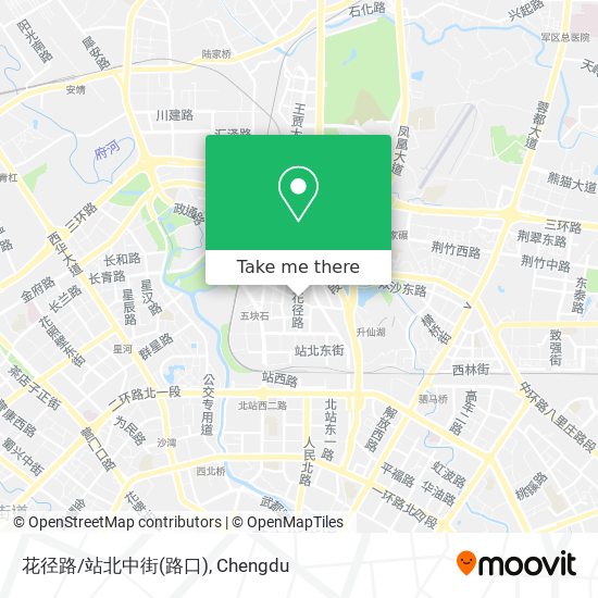 花径路/站北中街(路口) map