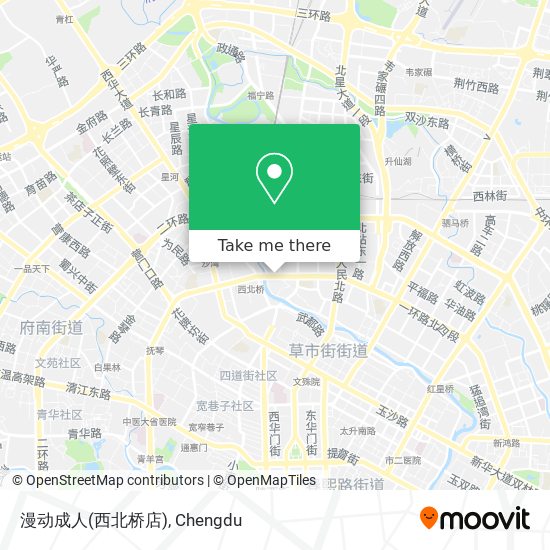 漫动成人(西北桥店) map