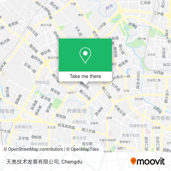 天奥技术发展有限公司 map