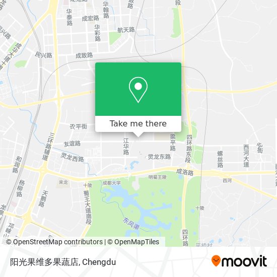 阳光果维多果蔬店 map