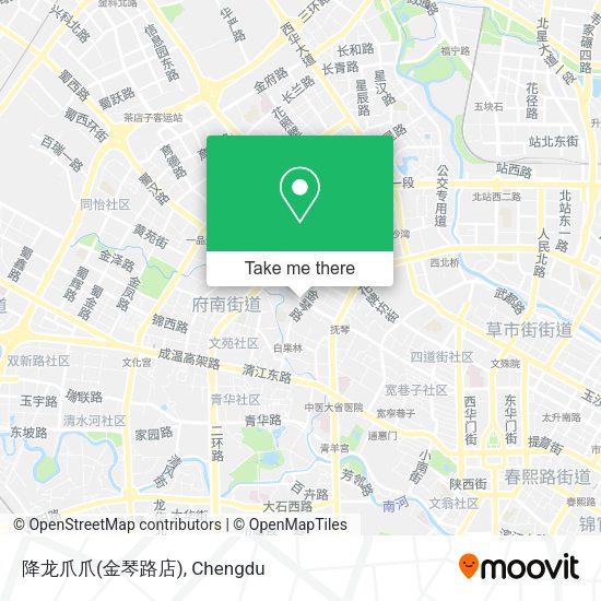 降龙爪爪(金琴路店) map