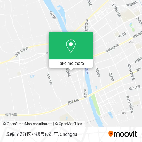 成都市温江区小螺号皮鞋厂 map