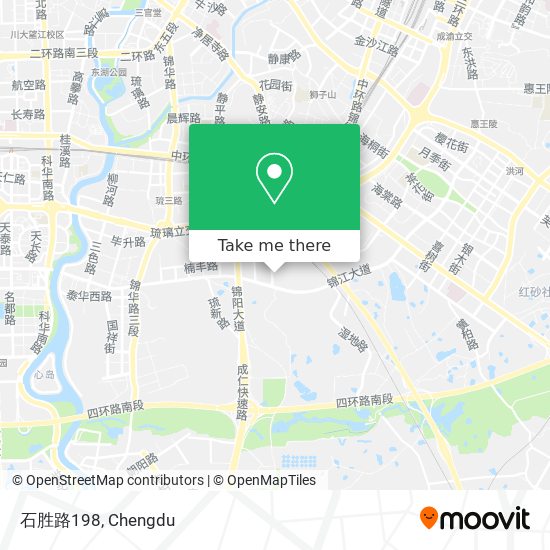 石胜路198 map