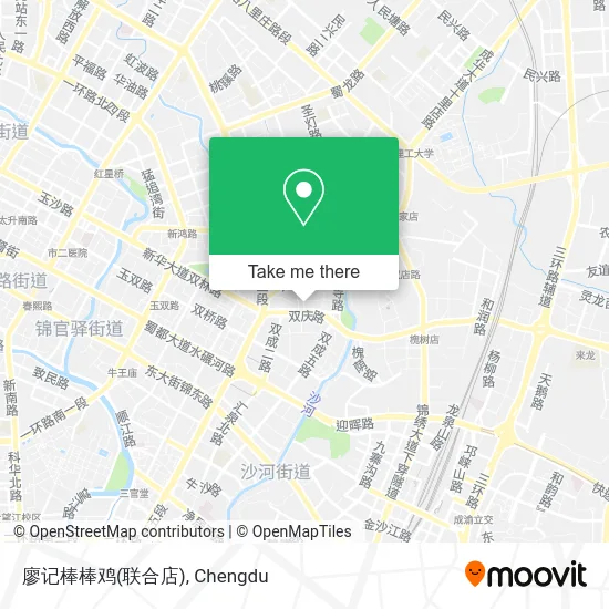 廖记棒棒鸡(联合店) map