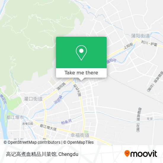 高记高煮血精品川菜馆 map