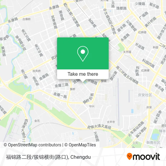 福锦路二段/簇锦横街(路口) map