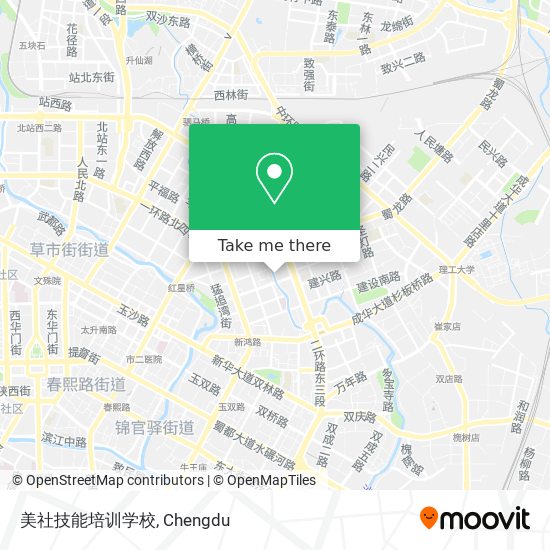 美社技能培训学校 map