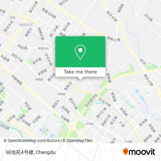 锦地苑4号楼 map