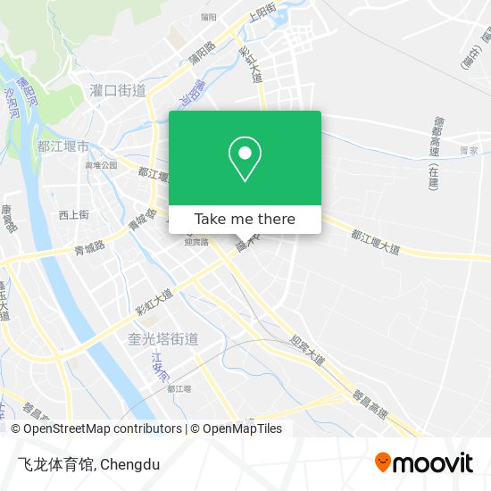 飞龙体育馆 map