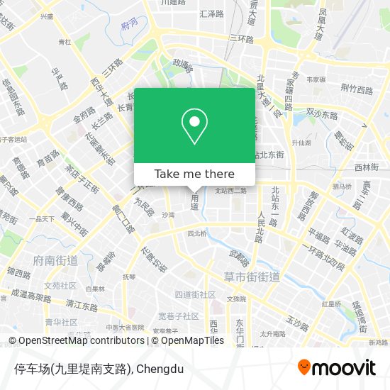停车场(九里堤南支路) map