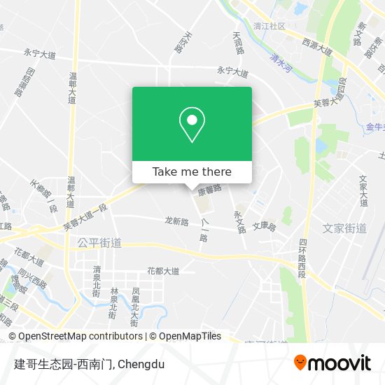 建哥生态园-西南门 map