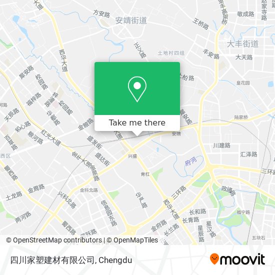 四川家塑建材有限公司 map