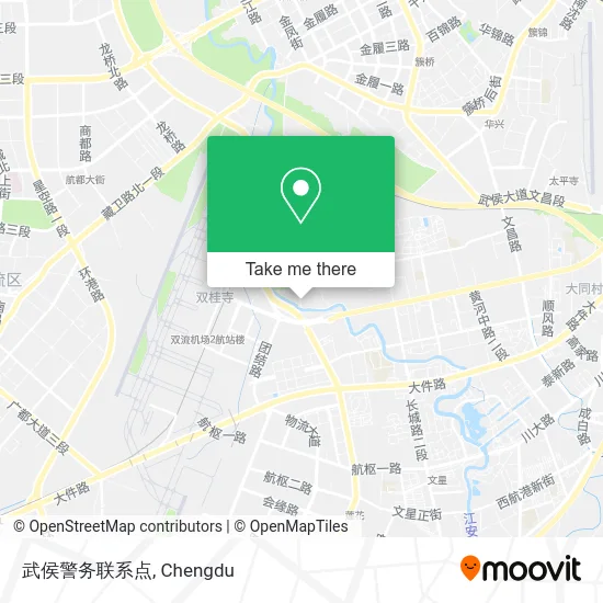 武侯警务联系点 map