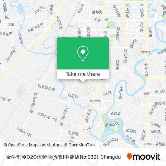 金牛制冷O2O体验店(华阳中储店No·032) map