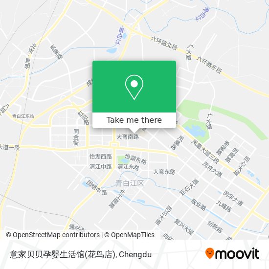 意家贝贝孕婴生活馆(花鸟店) map