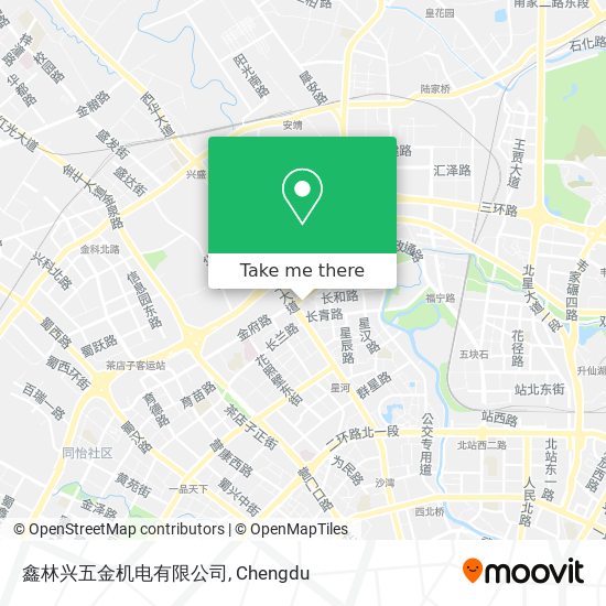 鑫林兴五金机电有限公司 map