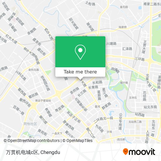 万贯机电城c区 map