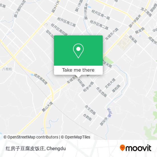 红房子豆腐皮饭庄 map