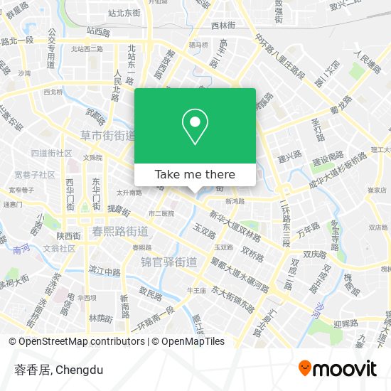 蓉香居 map