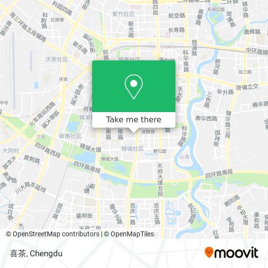喜茶 map