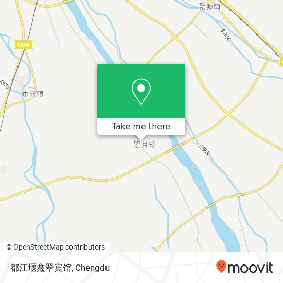 都江堰鑫翠宾馆 map