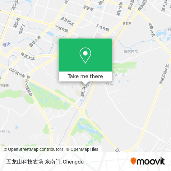 五龙山科技农场-东南门 map