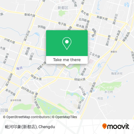 毗河印象(新都店) map