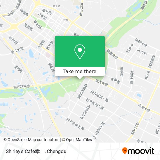 Shirley's Cafe幸一 map