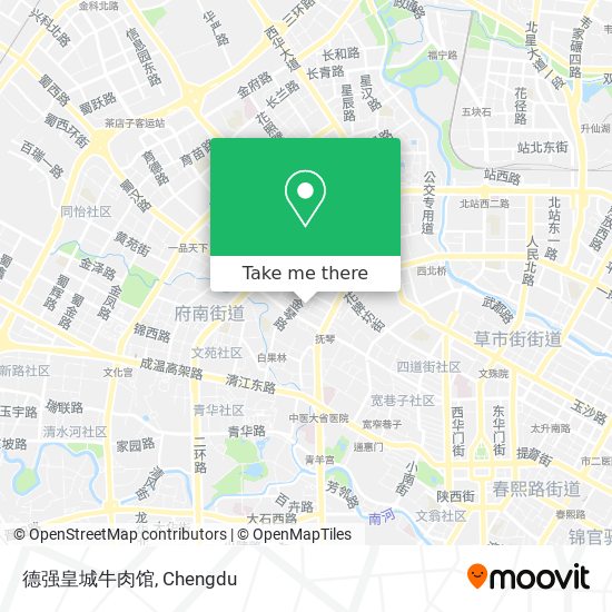 德强皇城牛肉馆 map