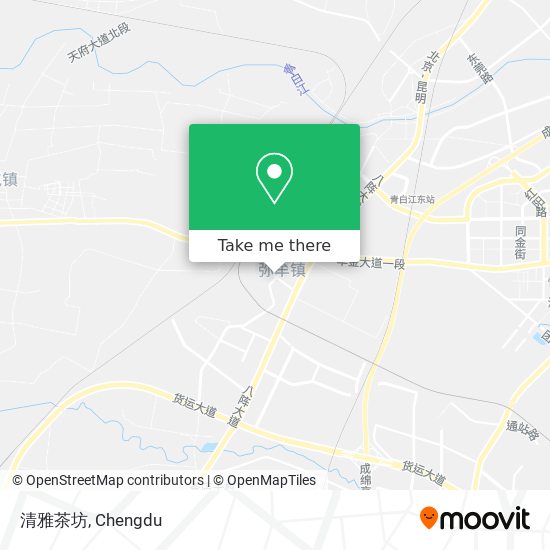 清雅茶坊 map