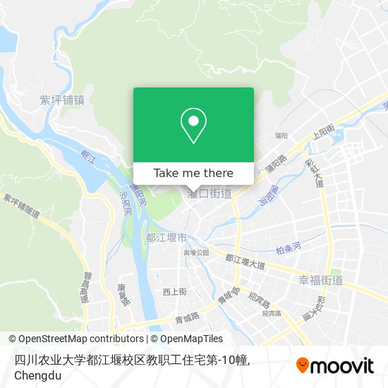 四川农业大学都江堰校区教职工住宅第-10幢 map